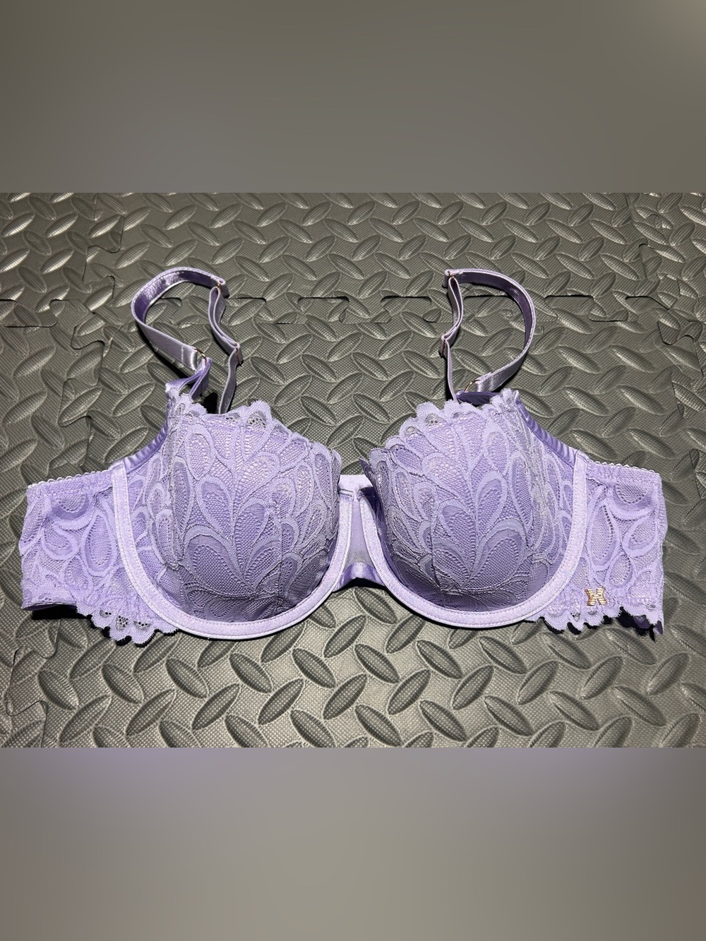 Savage X Fenty Not Sorry Purple Lightly Lined Wired Bra 40C